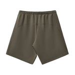 Knee-Length Fleece Baggy Sweatpants