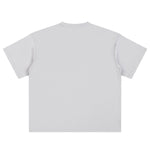 Relaxed Fit Boxy Solid Color Minimal Tee