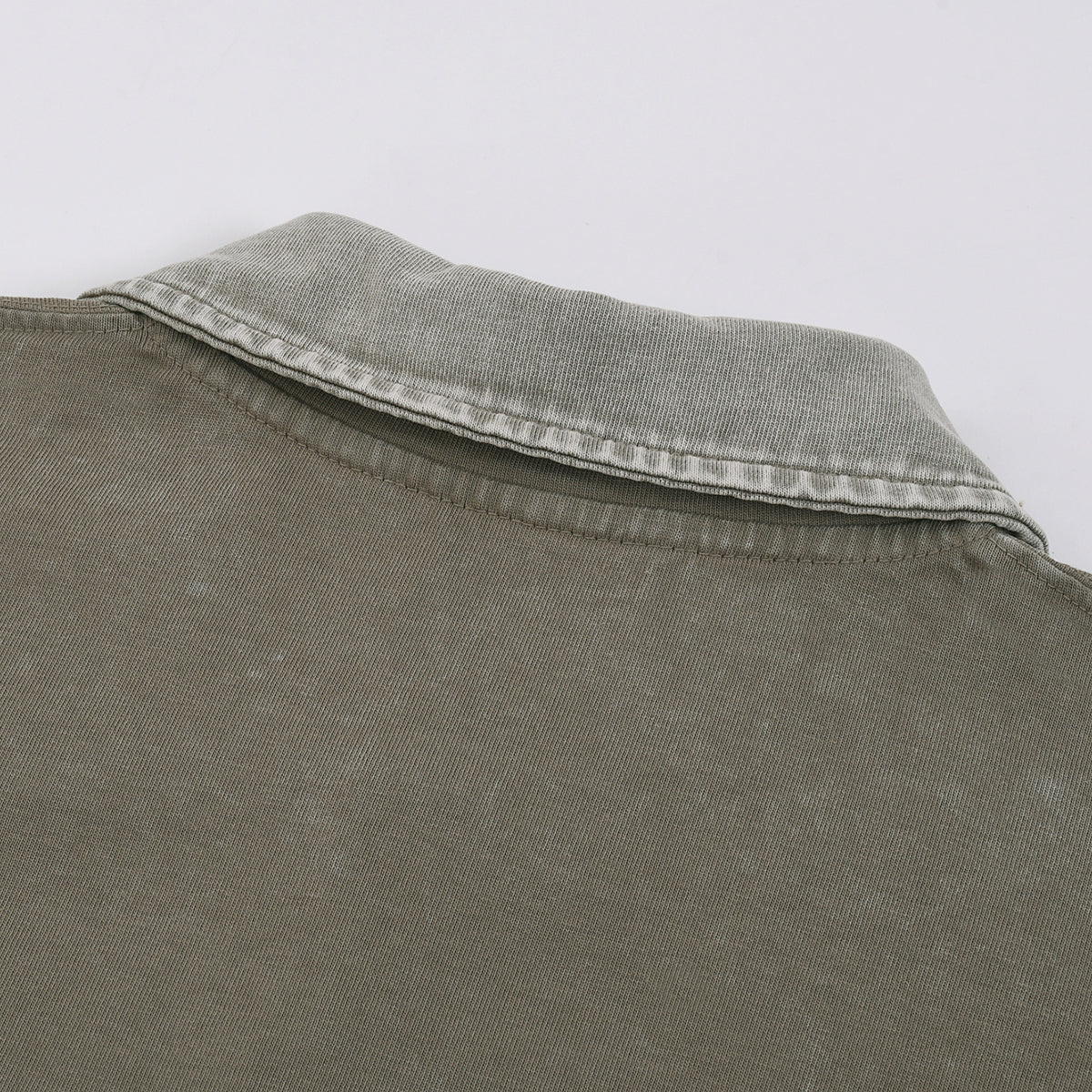 Heavyweight Reverse-Dyed Polo Shirt 320gsm