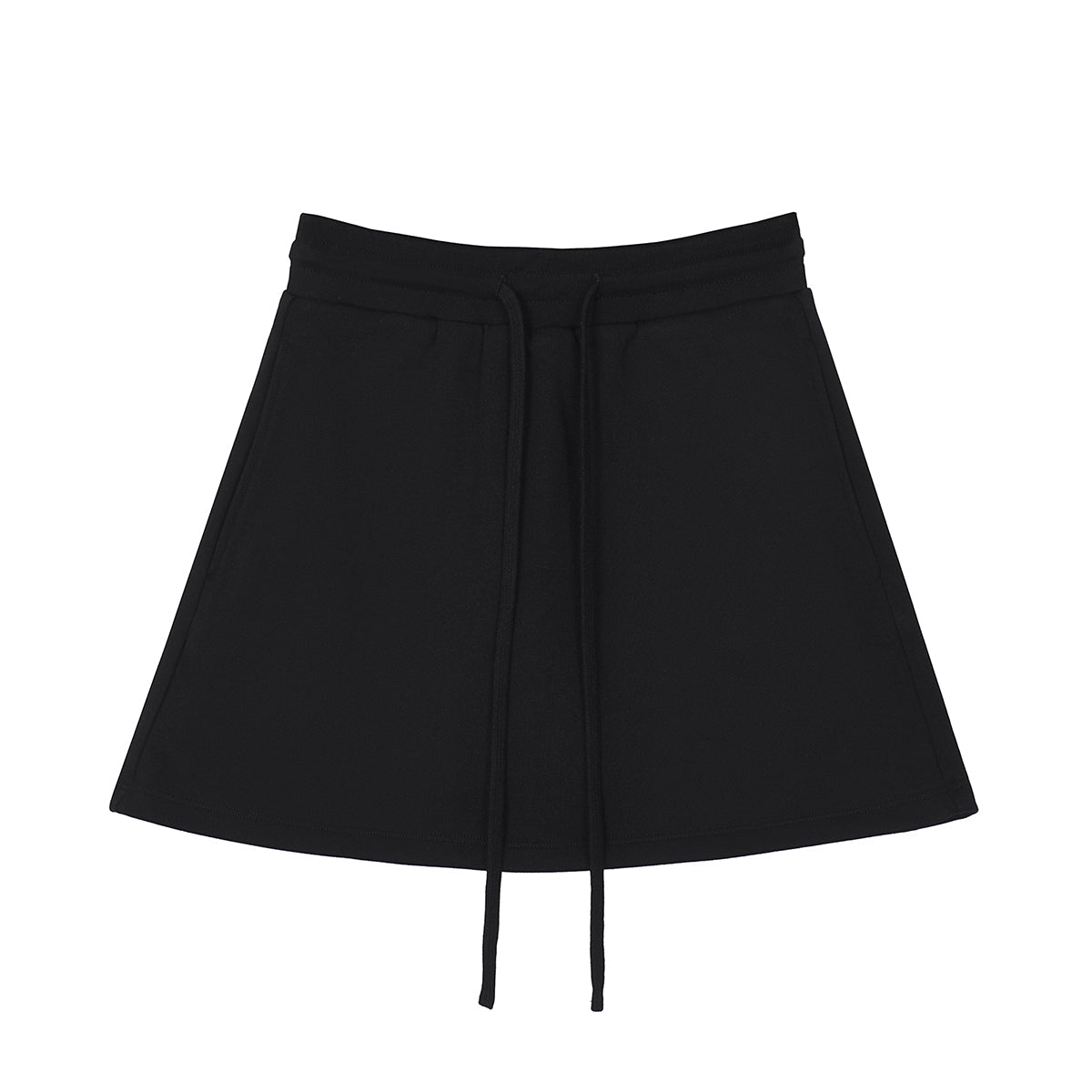 Solid Color A-Line Mini Skort