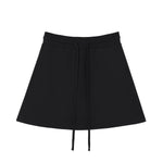 Solid Color A-Line Mini Skort
