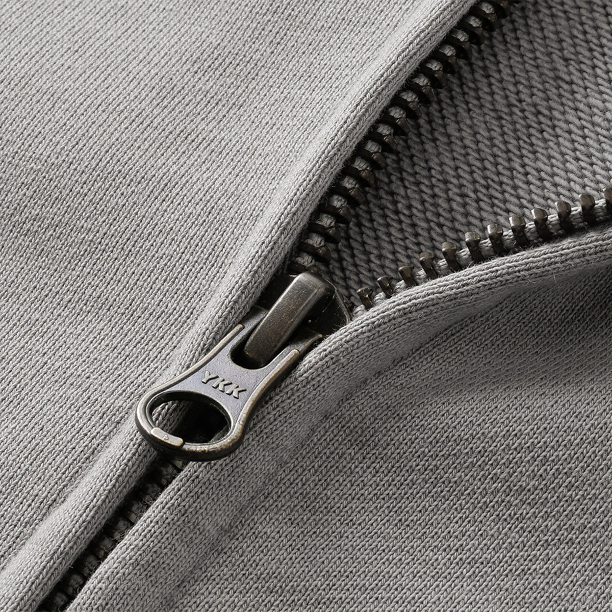 Distressed Paint Splatter Zippered Hoodie