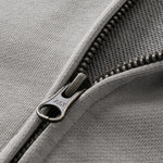 Distressed Paint Splatter Zippered Hoodie