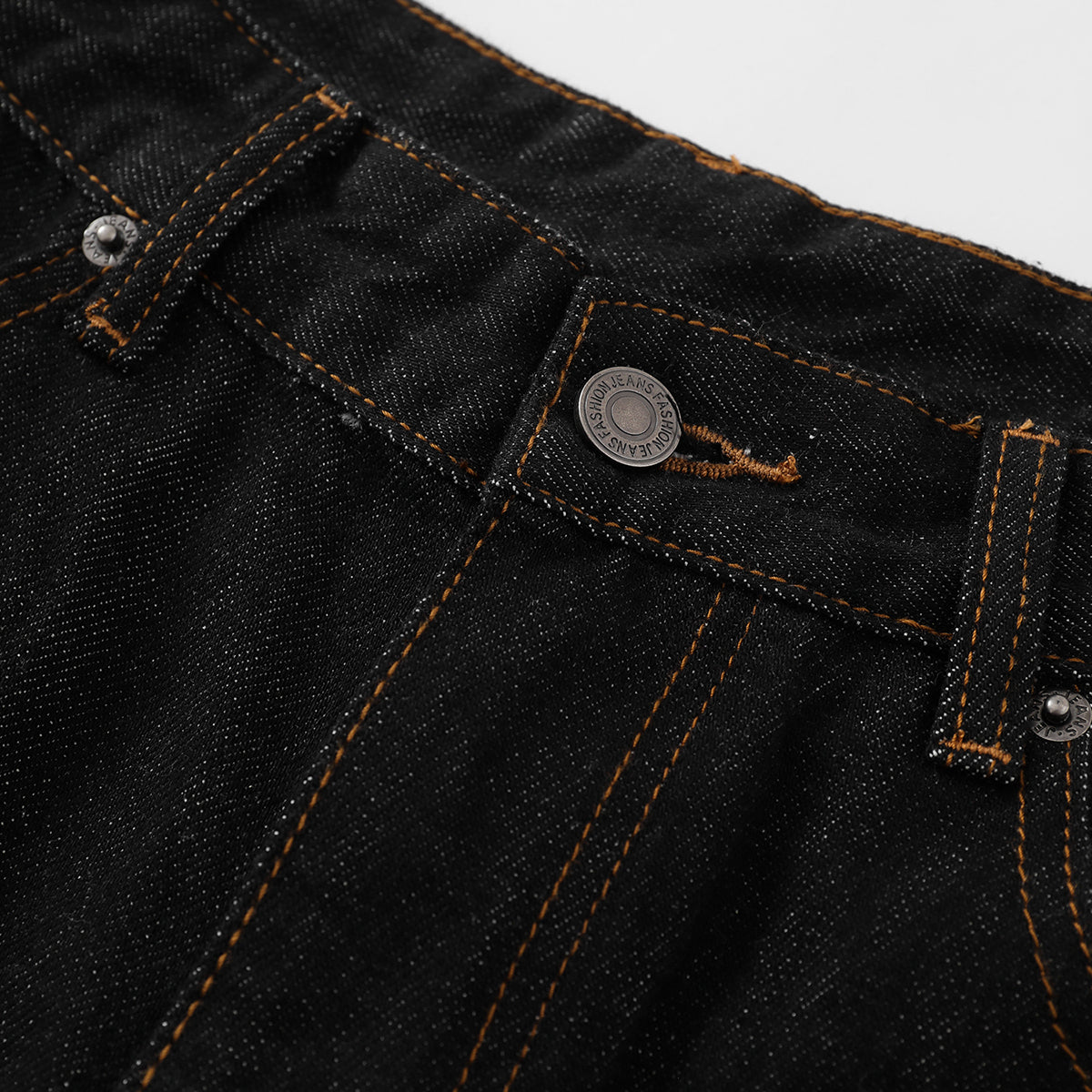 Wide Leg Embroidery Selvedge Bermuda Shorts