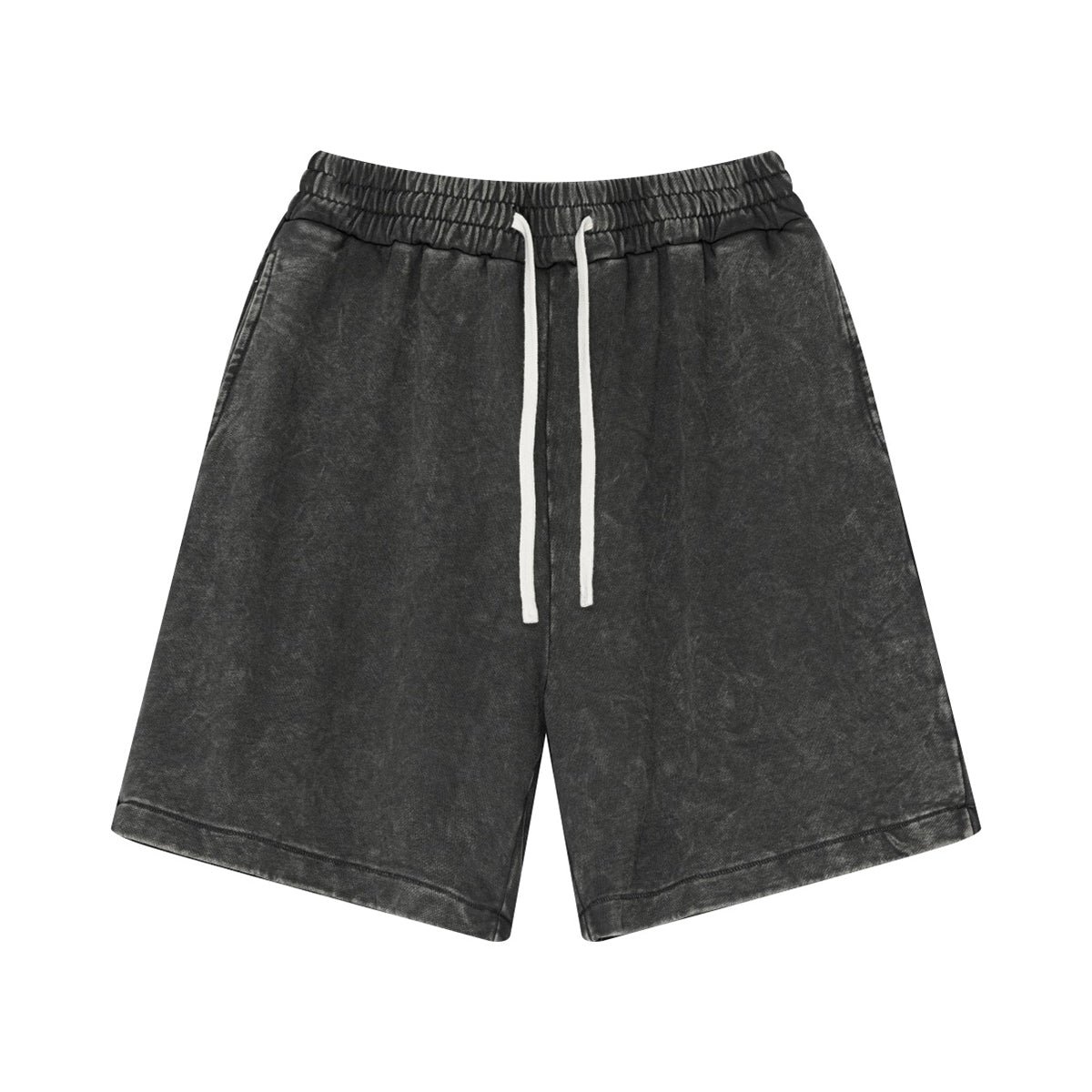 Vintage Wash Loose Fit Jogger Shorts