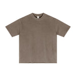 Heavyweight Washed Raw Edge Tee 275gsm