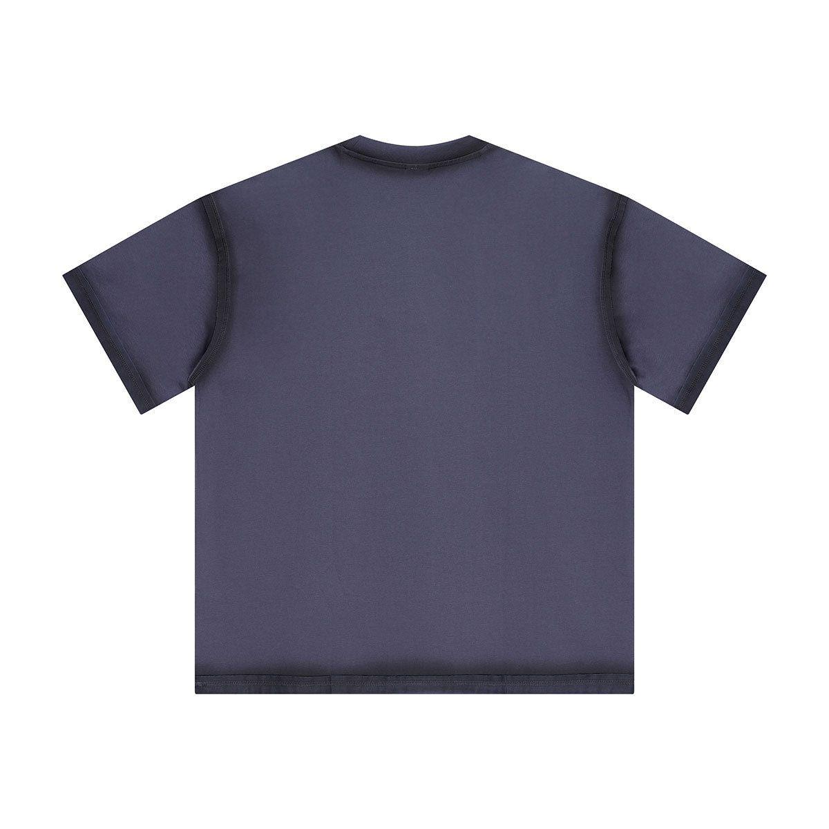 Vintage Washed Oversized Colorblock Tee