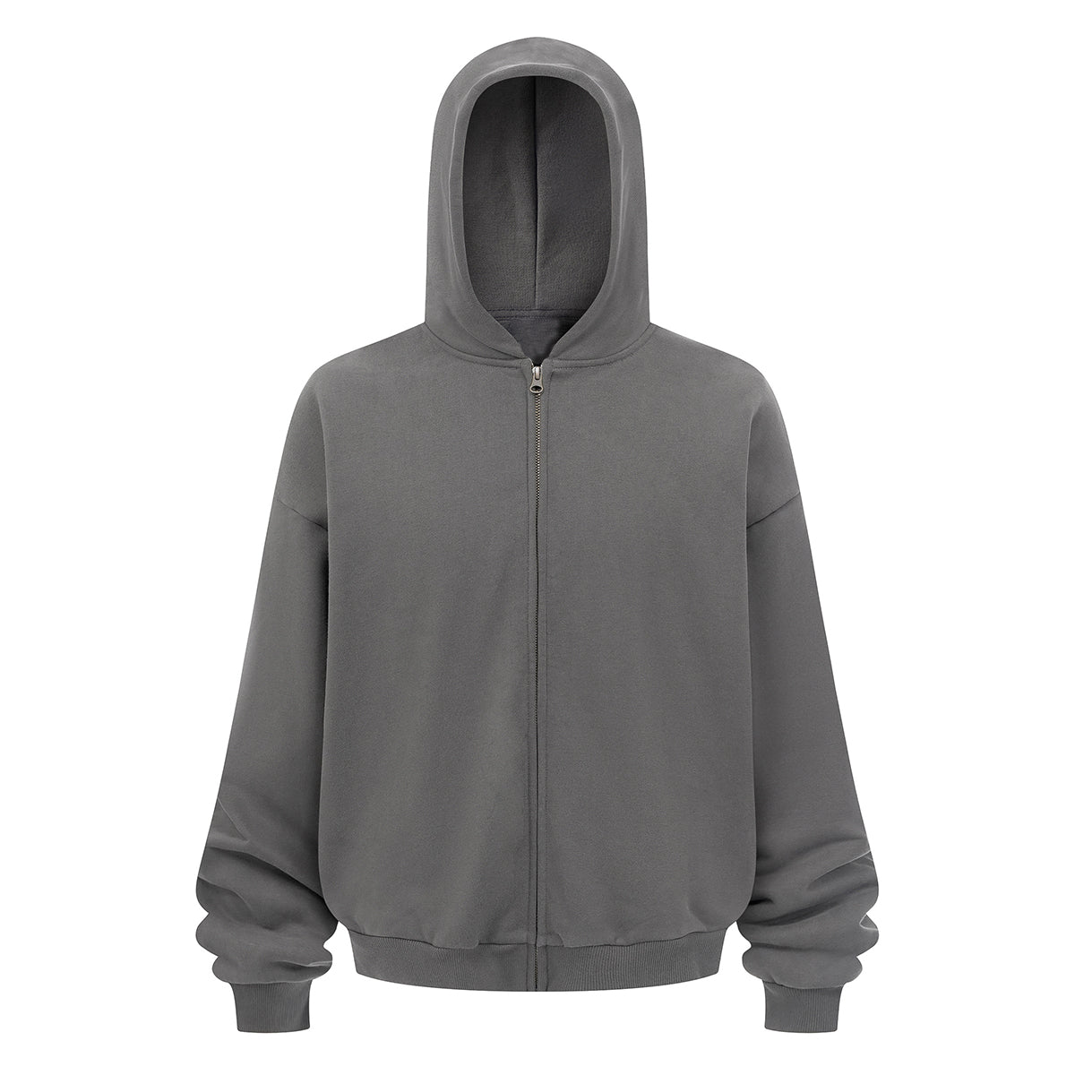 Fleece Lined Full Zip Front Hoodie