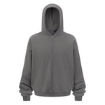 Fleece Lined Full Zip Front Hoodie