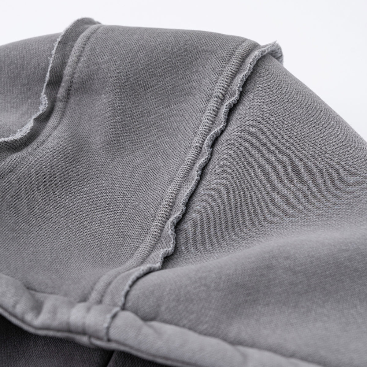 Double Slider Fleece Kangaroo Pocket Hoodie