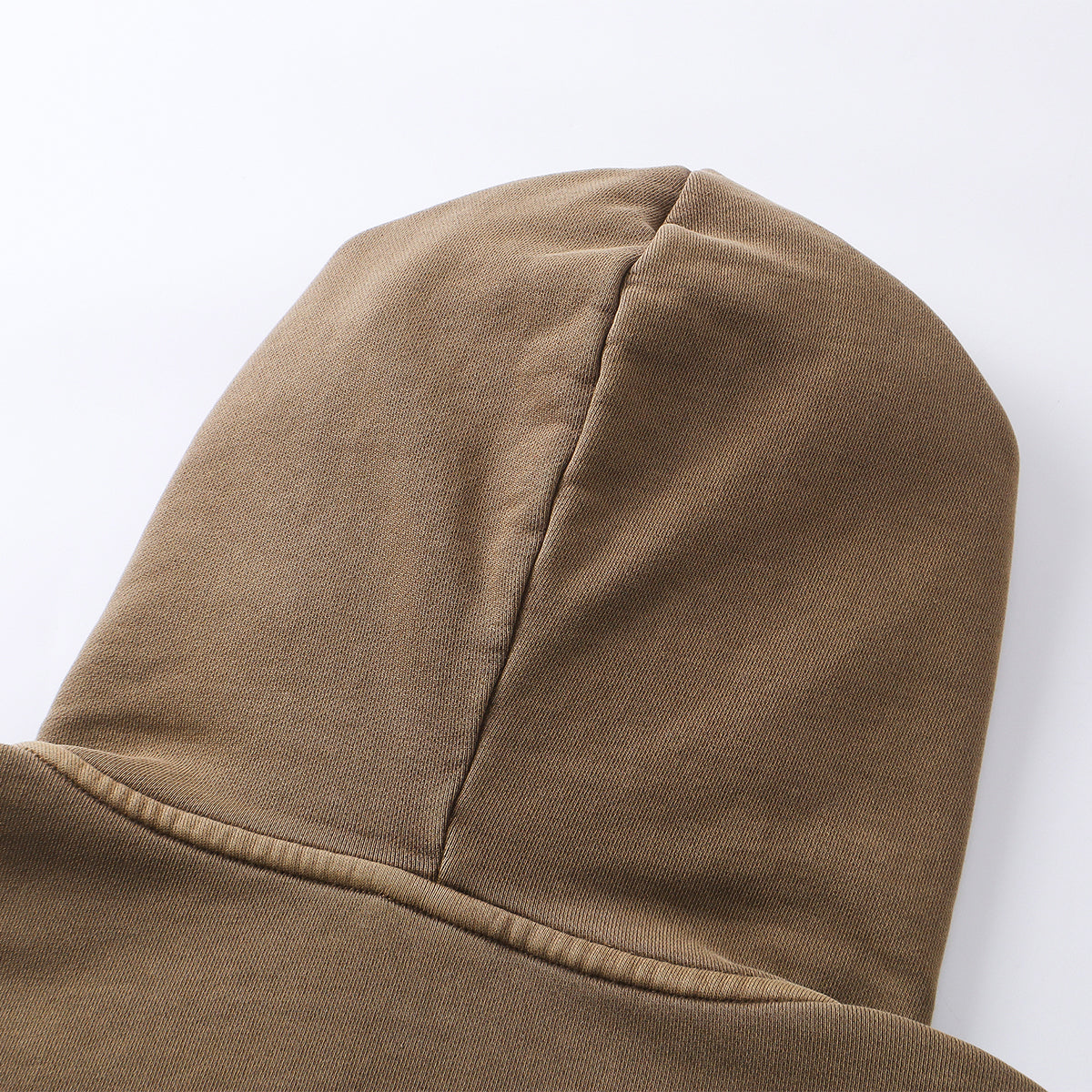 Vintage Washed Oversized Zip Up Distressed Hoodie