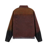 Ombre Spray-Dyed Denim Jacket