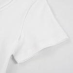 Women's Solid-Color Boat-Neck Cotton T-Shirt 210gsm