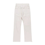 Stretch Zip Hem Utility Bootcut Jeans