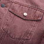 Retro Japanese Loose Gradient Denim Jacket Men & Women