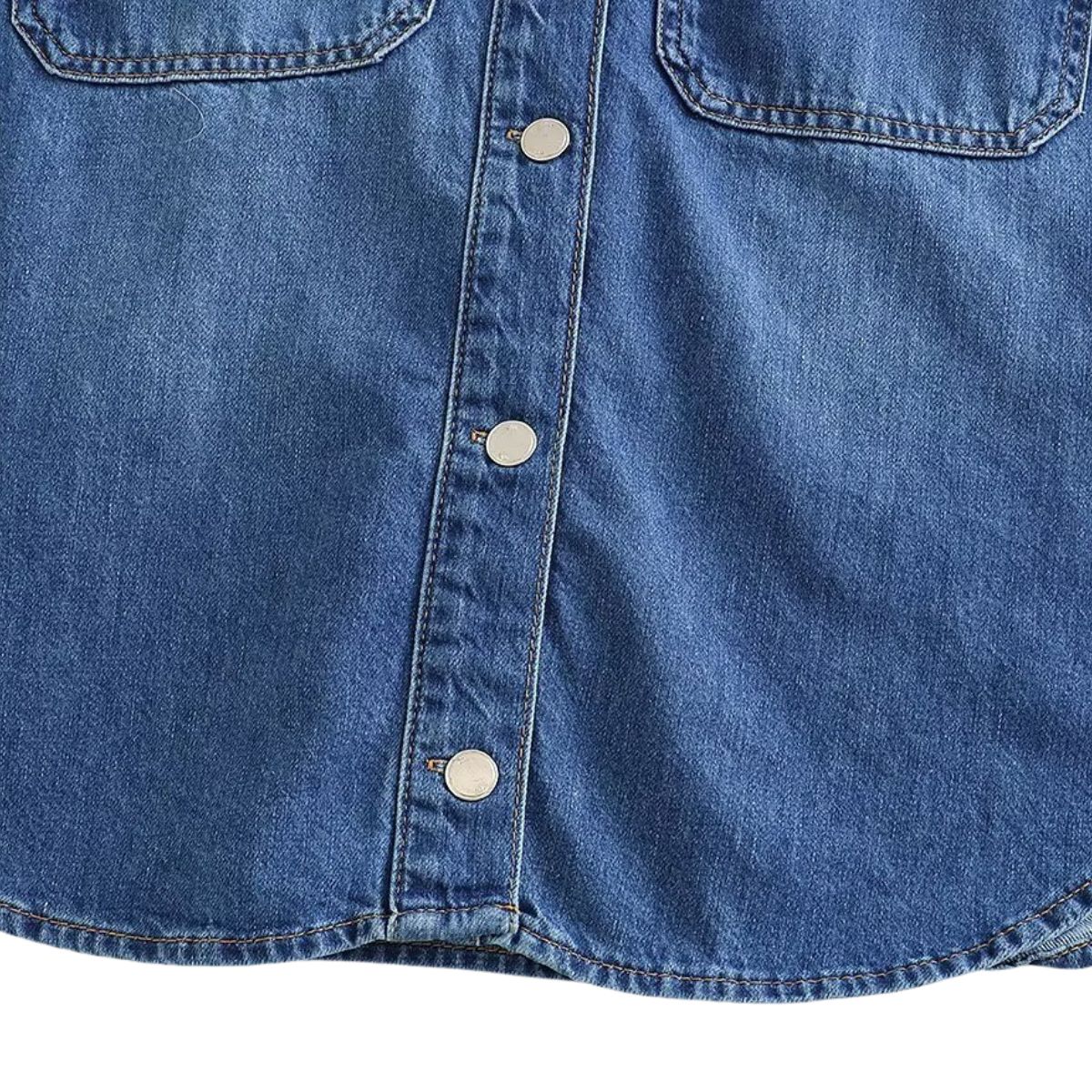 Women's Versatile Loose Denim Shirt