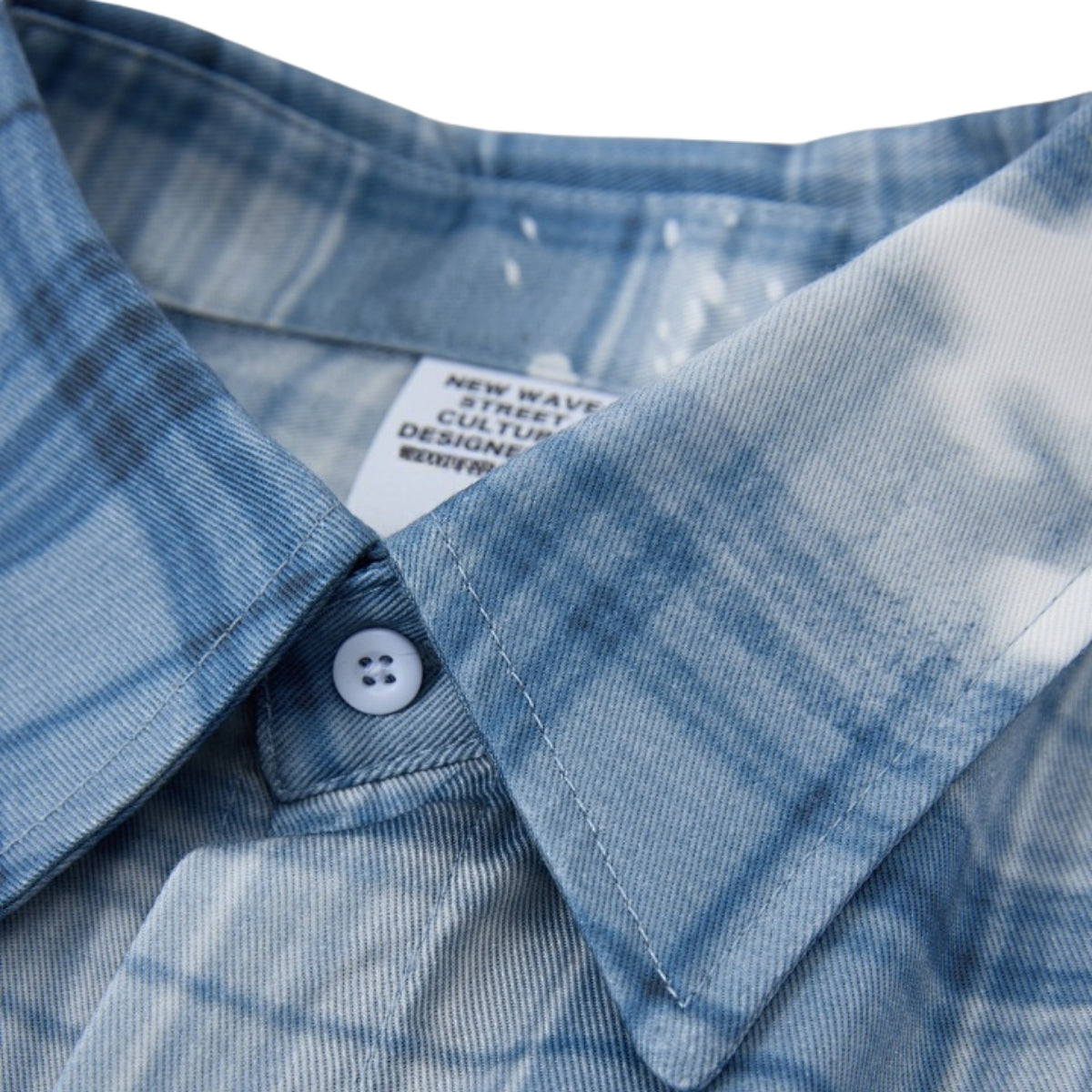 Heavyweight Distressed Plaid Box Polo Shirt 7.0oz