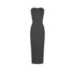 Sleeveless Washed Ribbed Maxi Dress