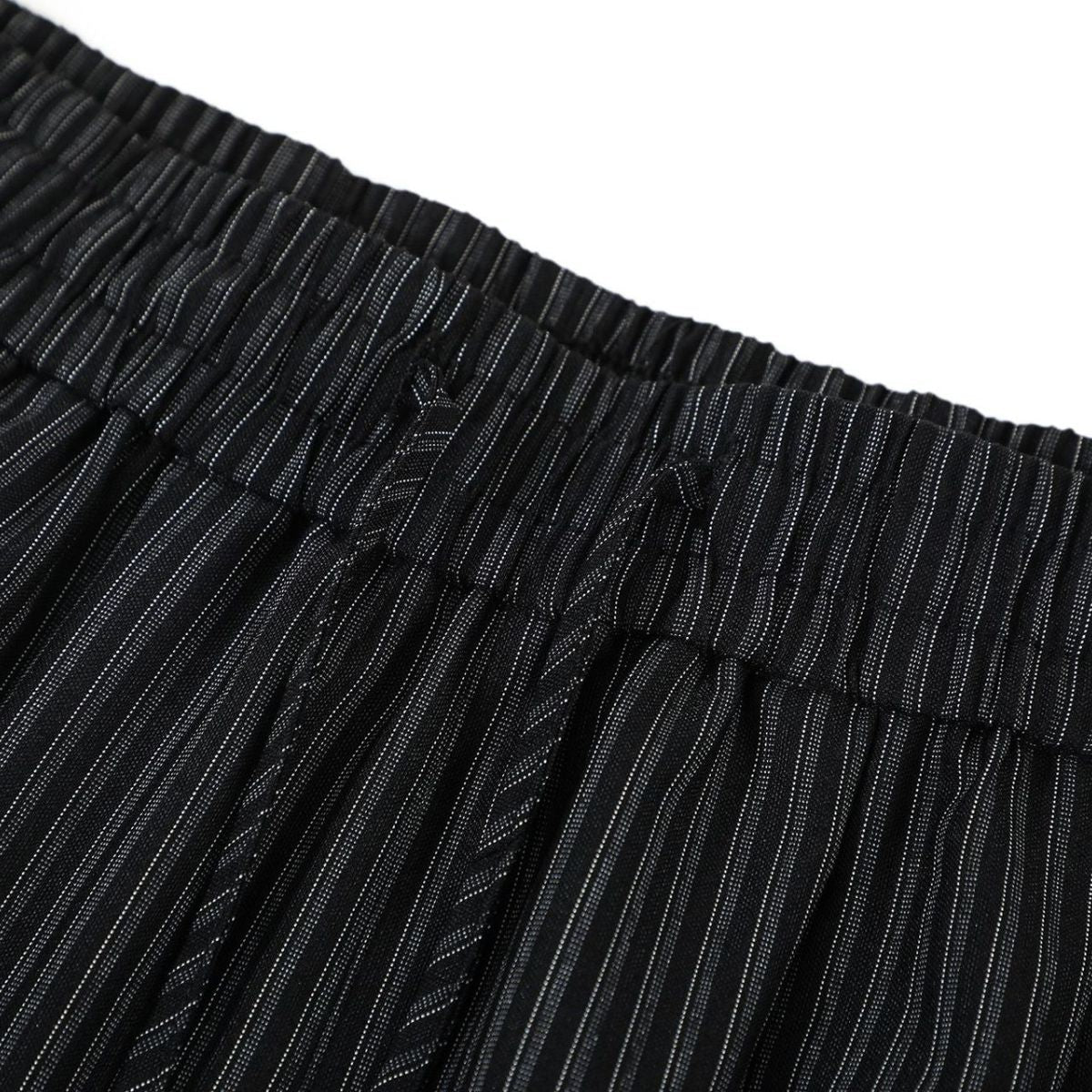 Vintage Striped Wide Leg Suit Trousers