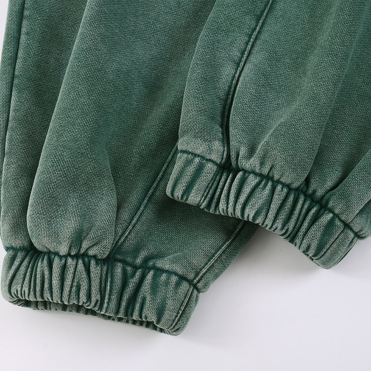 Acid Washed Cotton Baggy Joggers