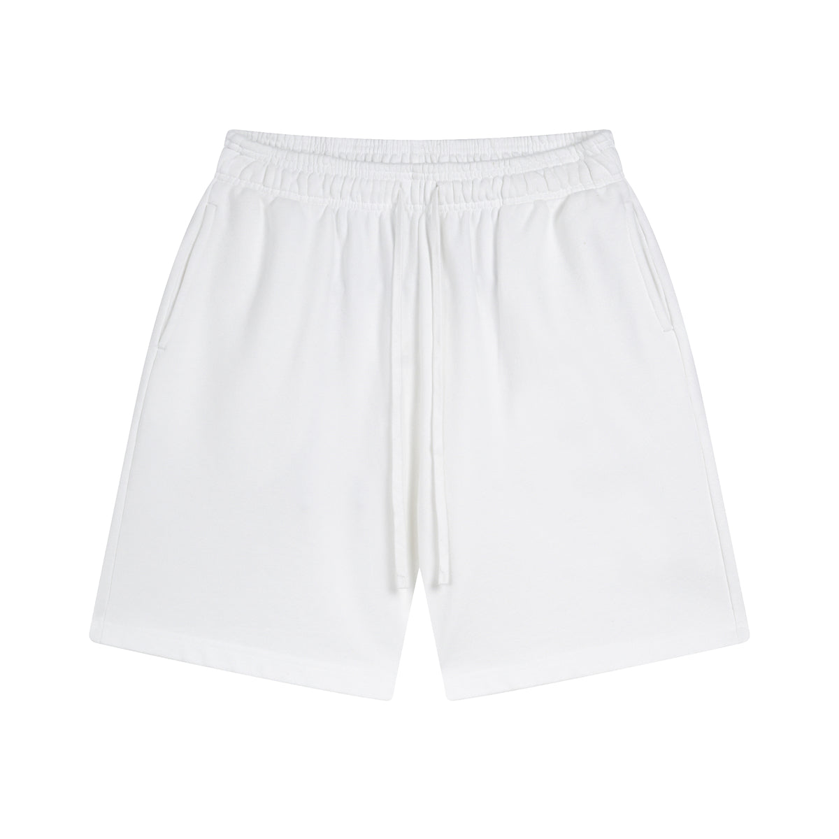 Stone Wash Thick Cotton Shorts
