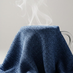 Crossover Waist Stretch Flared Denim Pants