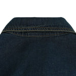 Short-Sleeve Button-Front Denim Shirt