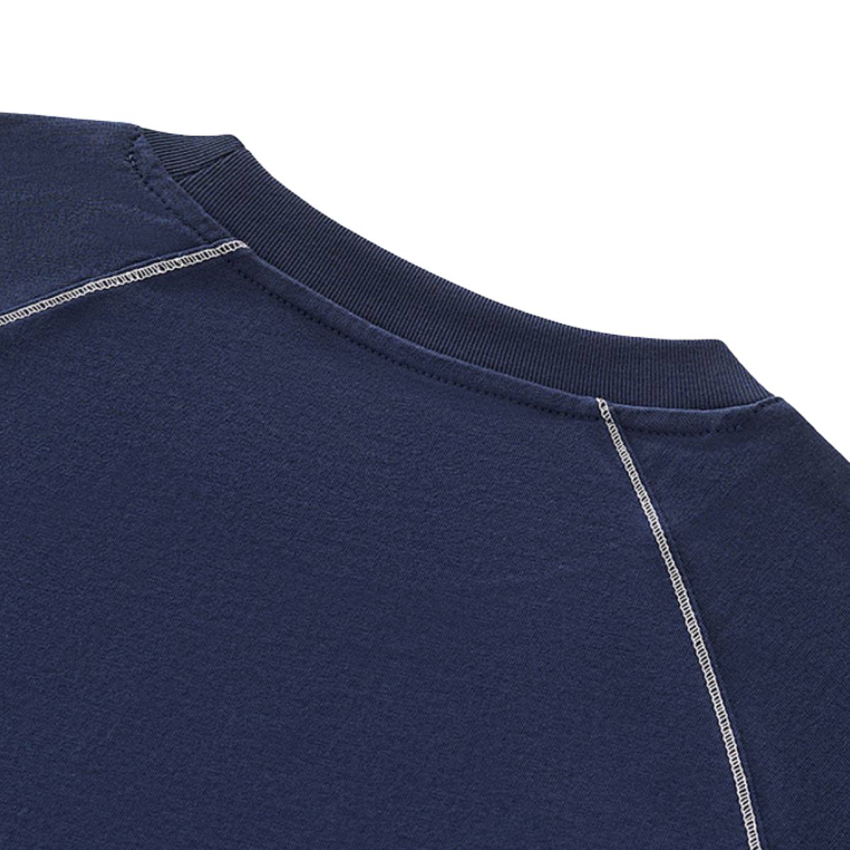 Heavyweight Cotton Colorblock Streetwear T-Shirt