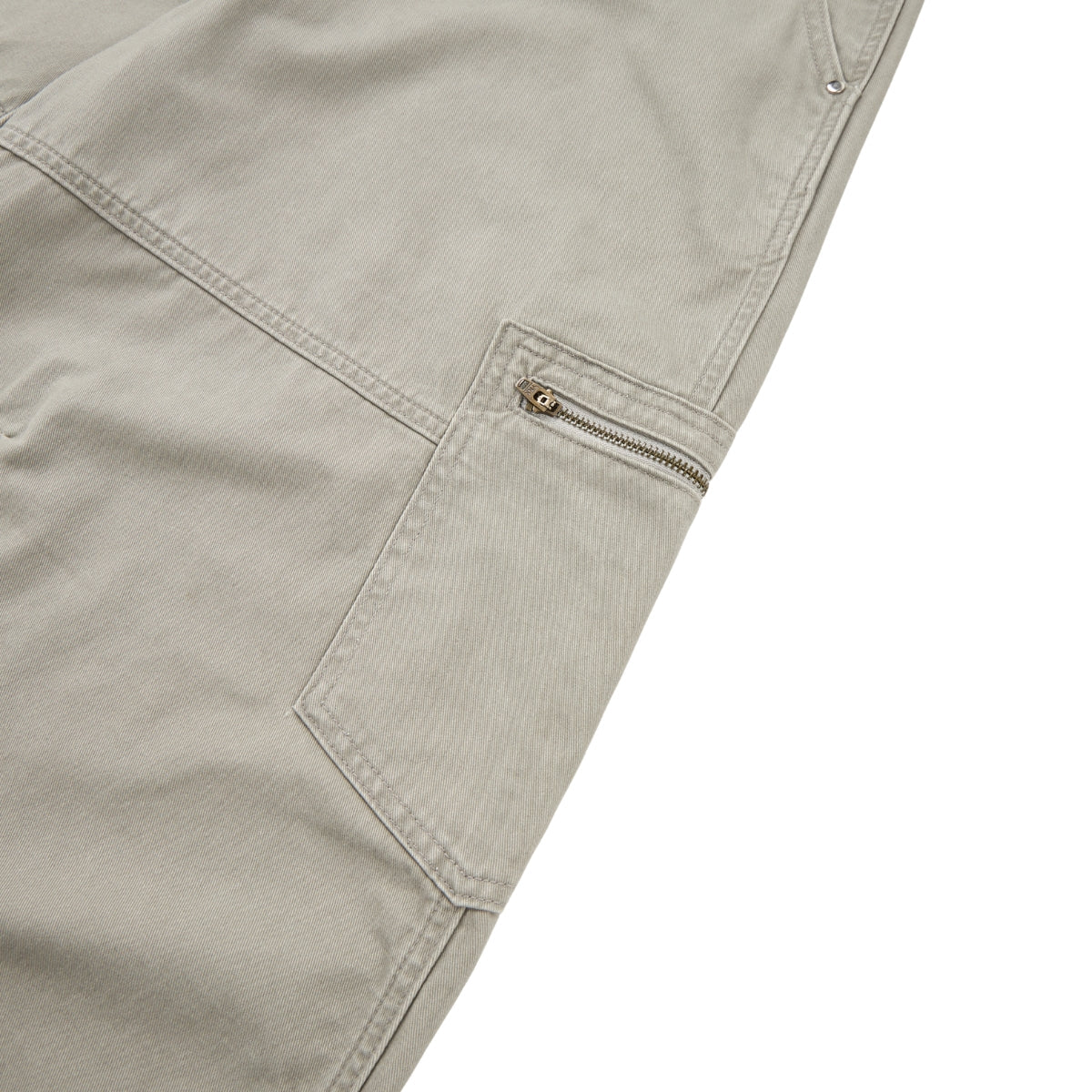 Washed Wrinkled Barrel with Zipper Pockets Cargo Pants