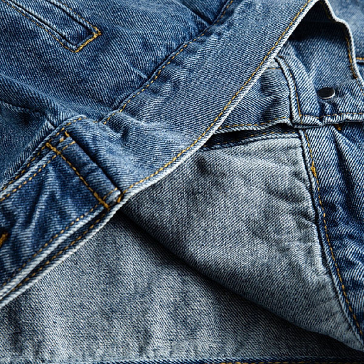 Men's Heavy Washed Vintage Loose Large Size Denim Jacket