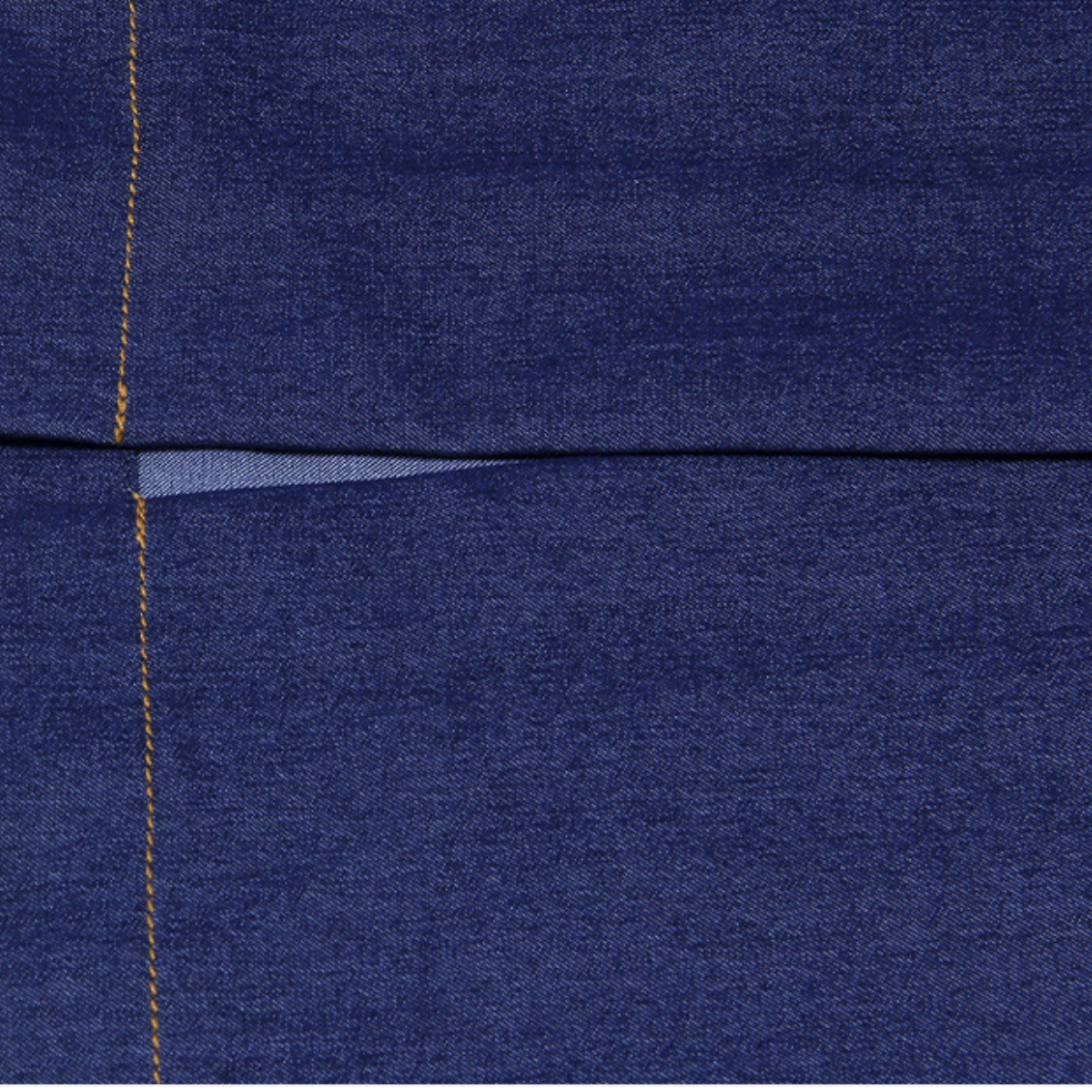 Cap-Sleeve Belted Denim Maxi Dress