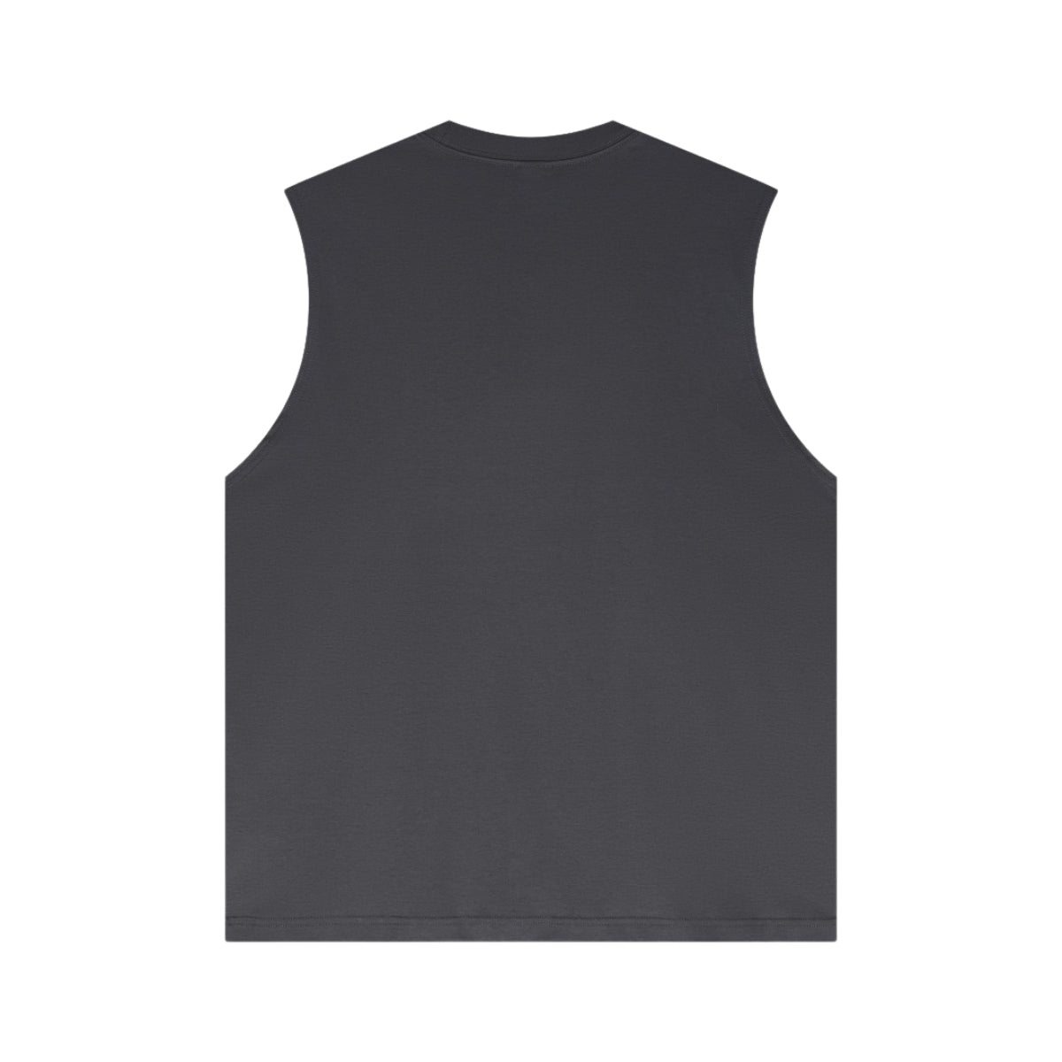 Panelled Back Seam Sleeveless T-Shirt