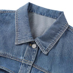 Women's Medium Wash Denim Vest