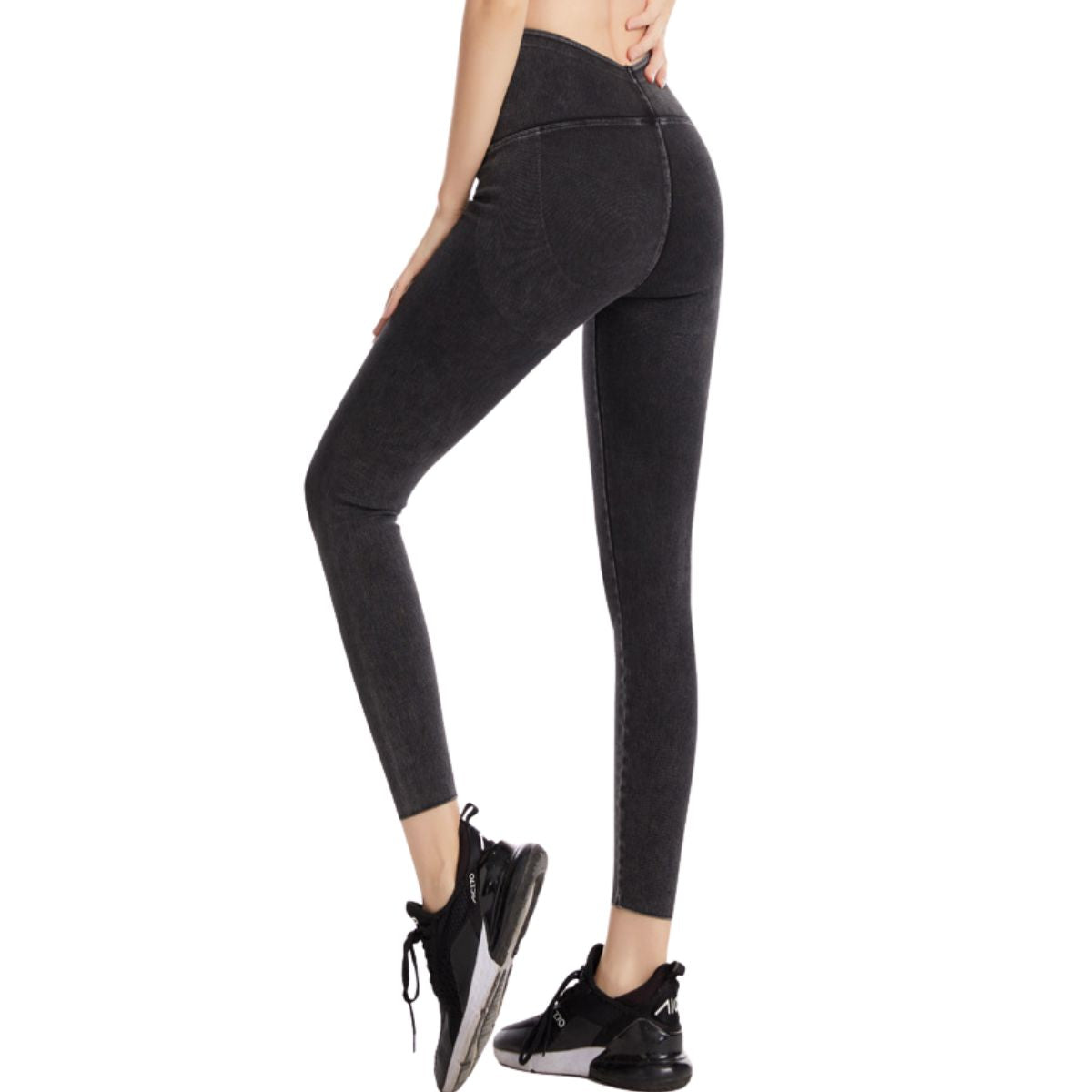 High-Waist Slim Fit Stretch Jeggings