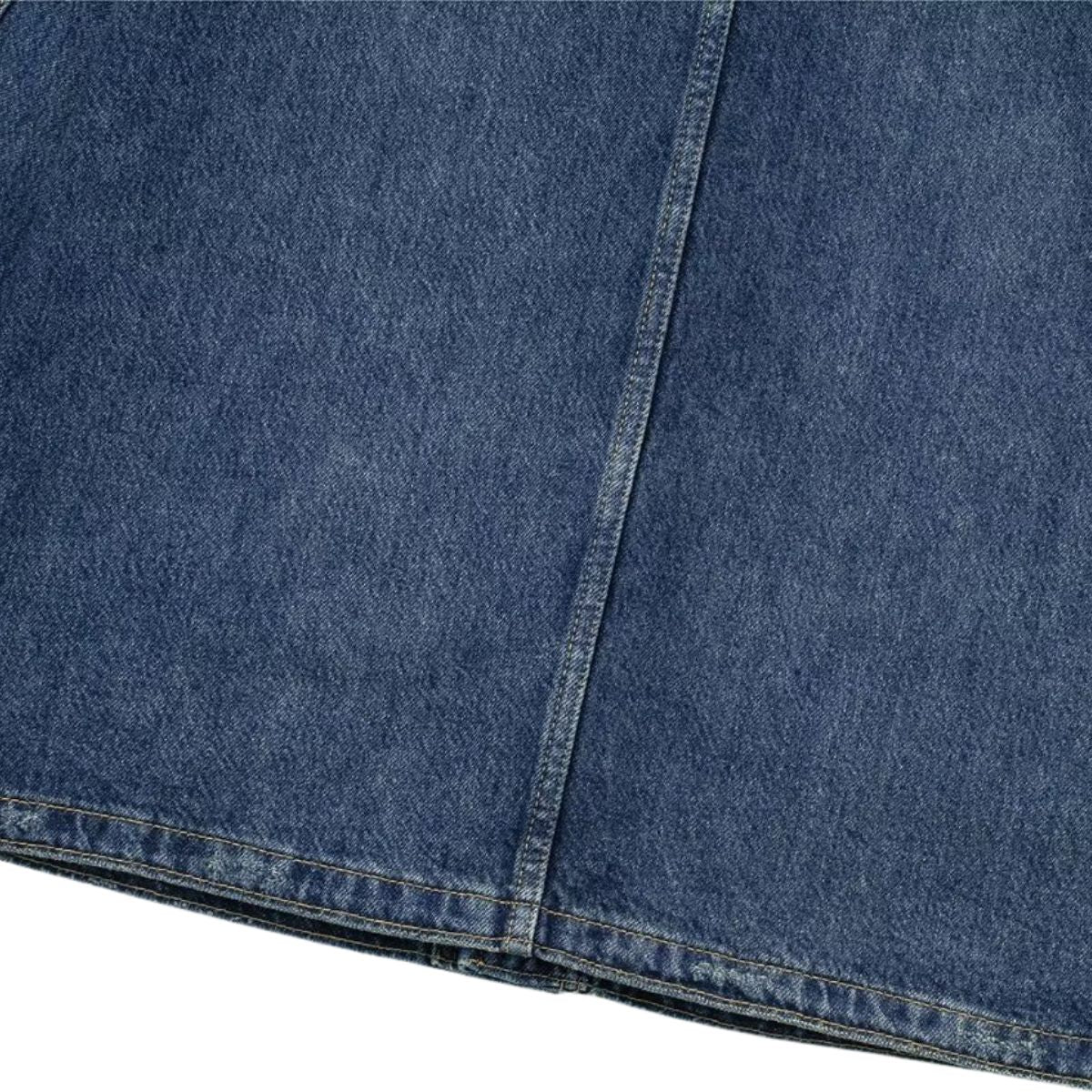 Hip-hop Versatile Pocket-decorated Loose Denim Shirt Jacket