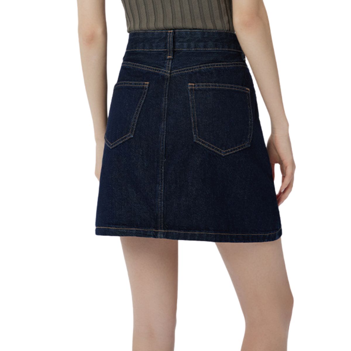 Women's A-Line Denim Mini Skirt