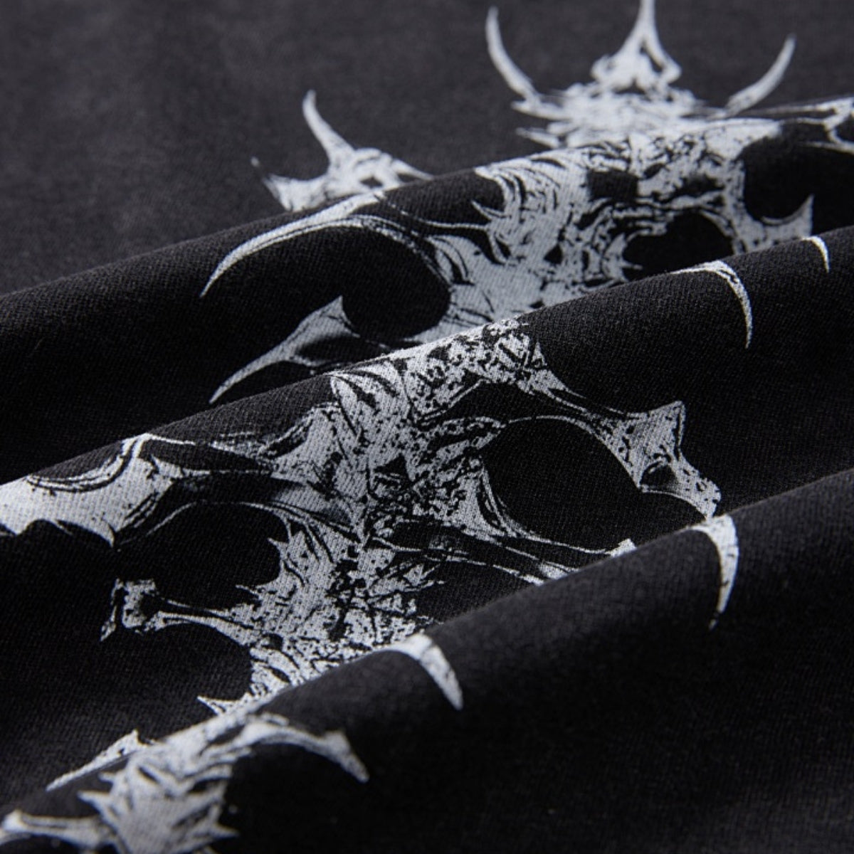 Retro Wasteland Paint-Splatter Distressed T-Shirt