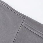 Double Slider Fleece Kangaroo Pocket Hoodie