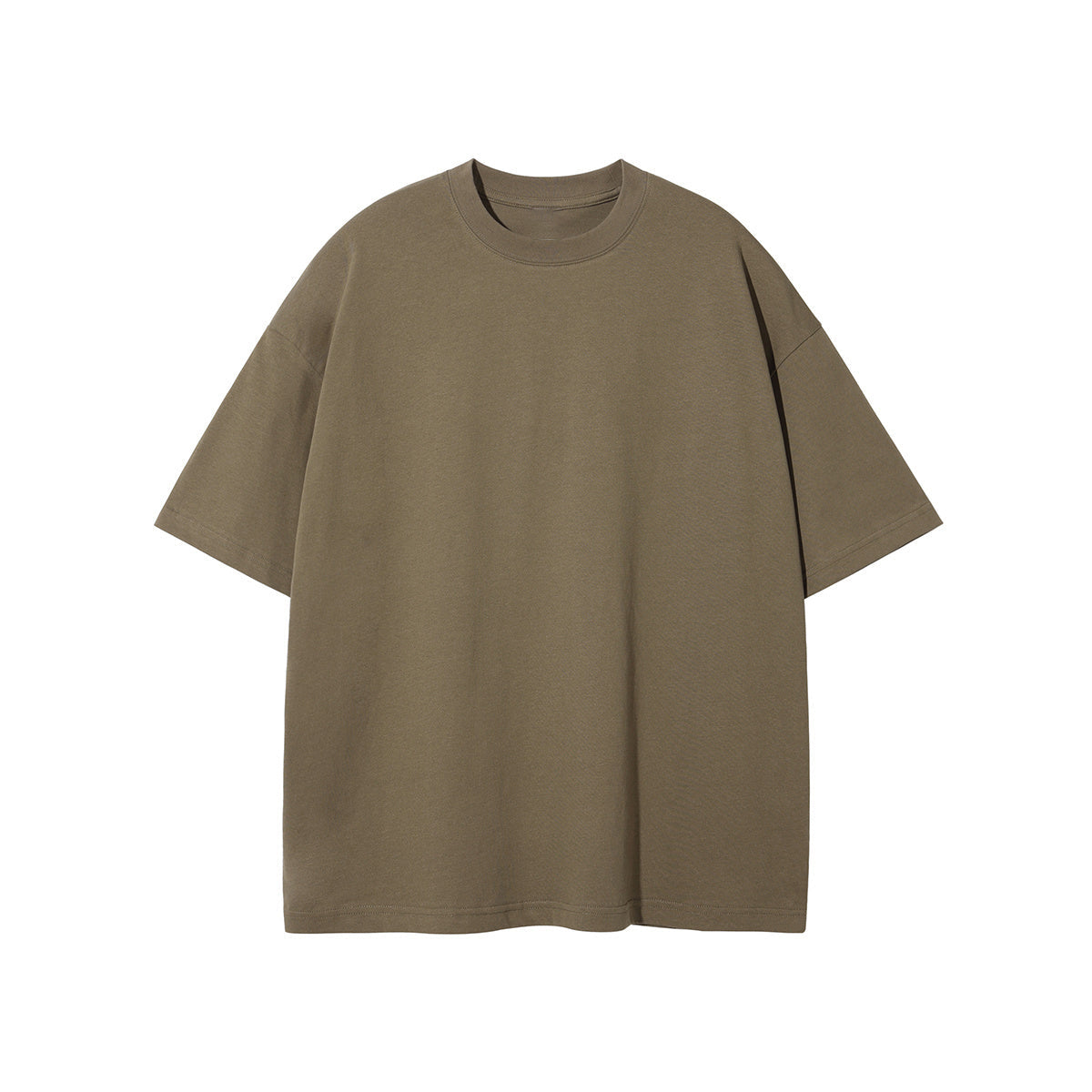 Luxury Cotton Slouchy Comfortable Oversized Basic Tee