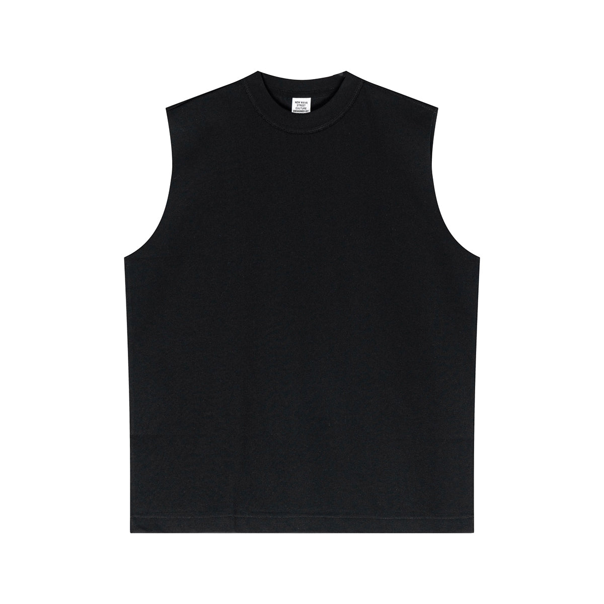 Quick Dry Raw Edge Muscle Tank 210gsm