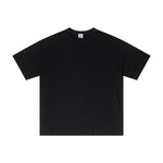 Solid Color Baggy Cotton T Shirt 190gsm
