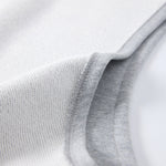 Sleeveless Boxy Fit Crewneck Sweatshirt Vest