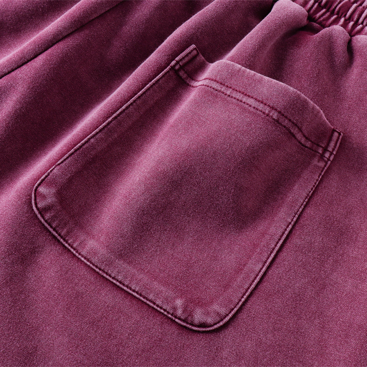 Casual Streetwear Washed Distressed Air Mamba Shorts