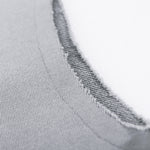 Distressed Sleeveless Crop Hoodie Top