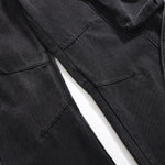 Heavyweight Bootcut Cargo Jeans-INNBLAC Fashion Apparel