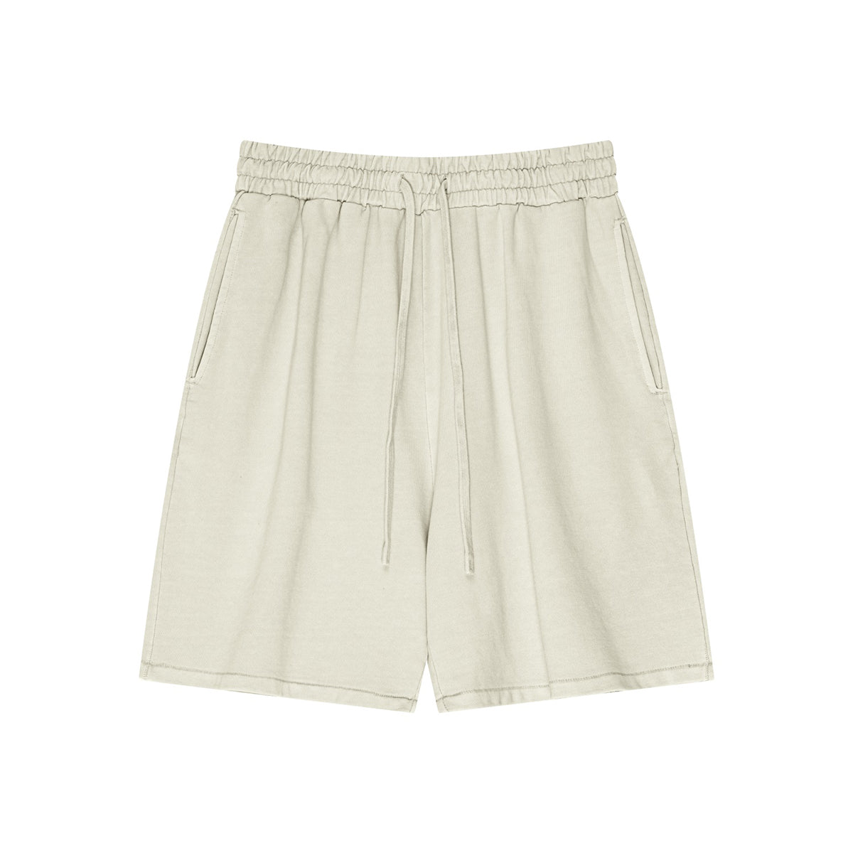 Washed Loose Fit Short Pants