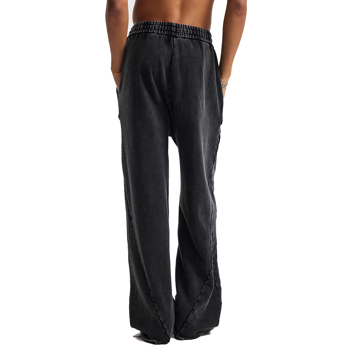 Side Detail Waisted Relaxed Fit Sweatpants