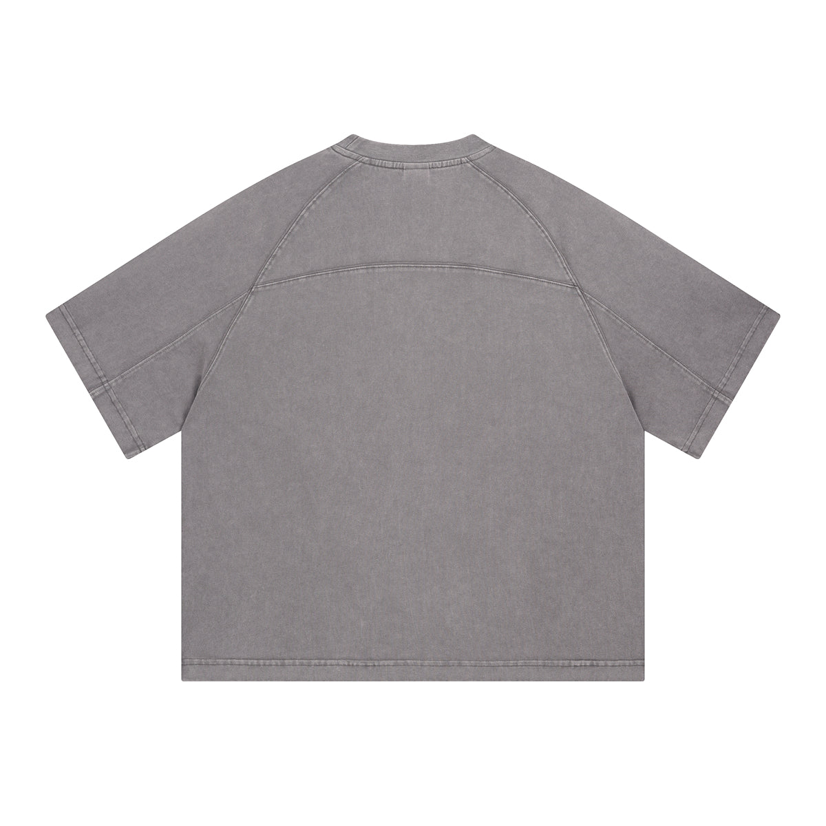 Vintage Washed Patchwork Cotton Tee 285gsm