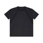 Contrast Stitch Sporty Raglan Sleeve Tee