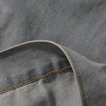 Oversized Zip-Up Denim Jacket